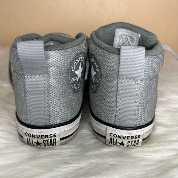 Converse Chuck Taylor All Stars Mid Tops Gray Size 3 - Picture 4 of 12